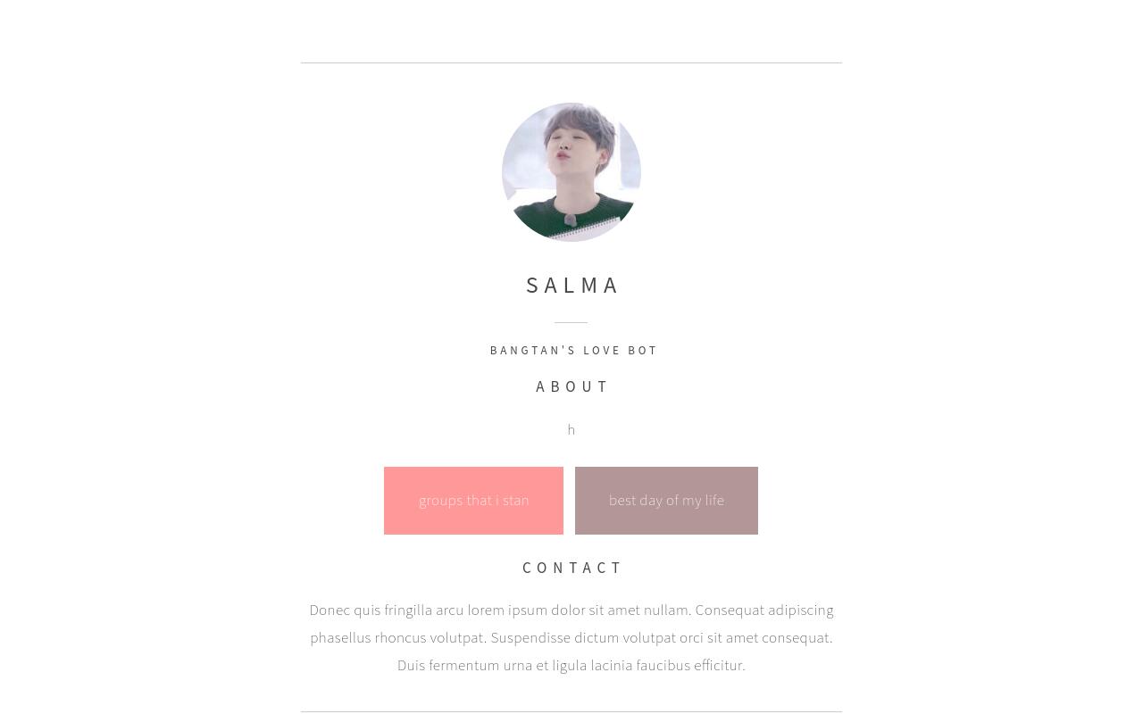 Carrd profile picture for @salma